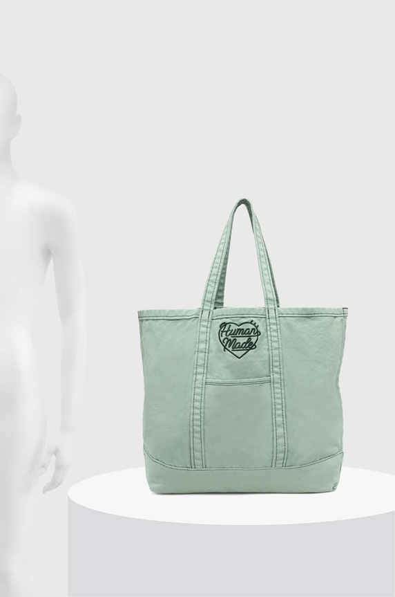 Human Made handbag Garment Dyed Tote Bag HM27GD037