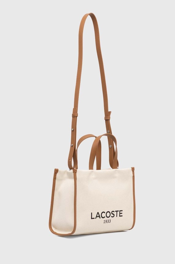 Lacoste torebka NF4641TD beżowy SS26