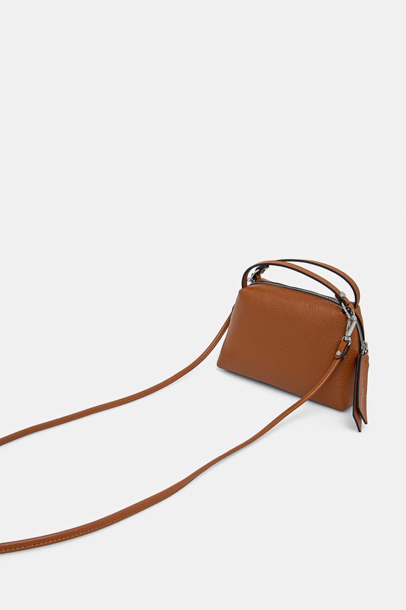 Doplňky Kožená kabelka Gianni Chiarini BS.8145/COMM.GRN hnědá