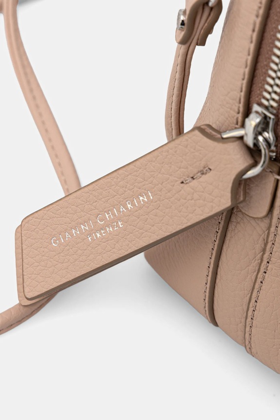 Kožna torba Gianni Chiarini bež BS.8148/COMM.GRN
