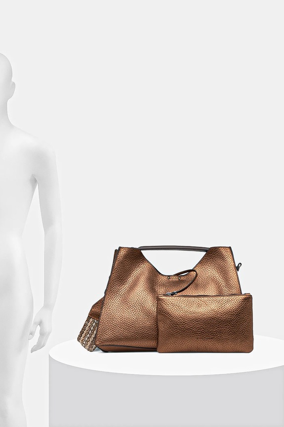 Δερμάτινη τσάντα Gianni Chiarini BS.10566.RNGDBL