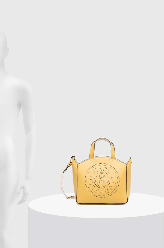 Δερμάτινη τσάντα Karl Lagerfeld 241W3069