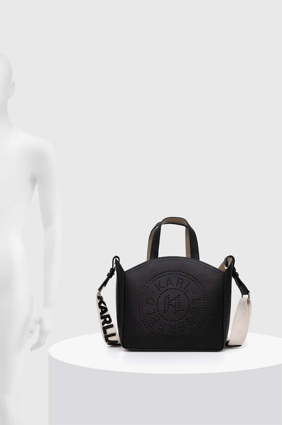 Kožená kabelka Karl Lagerfeld 241W3069