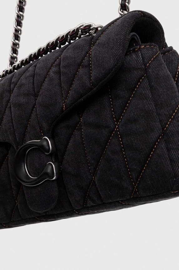 Coach geantă de blugi negru CR704