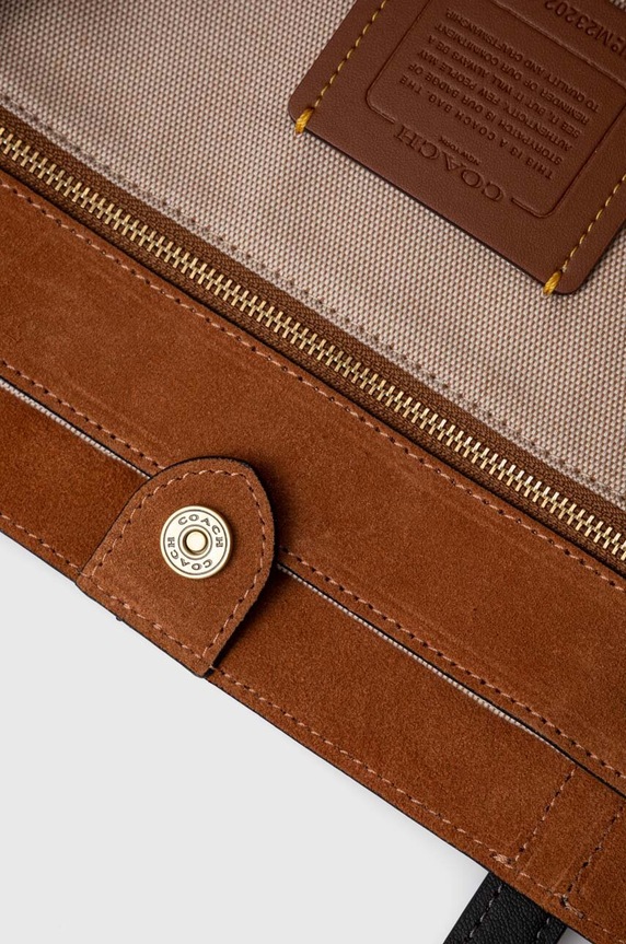 Coach torebka skórzana CR664 czarny