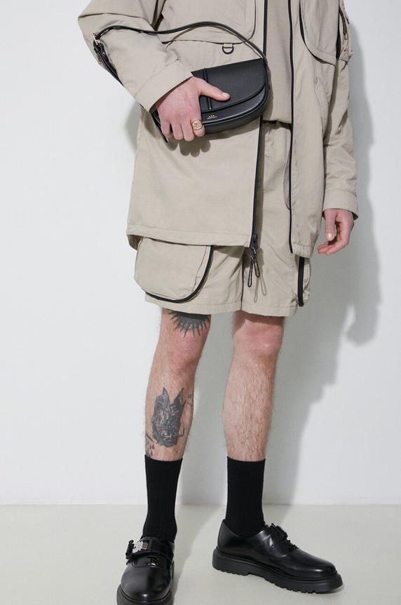 A.P.C. leather handbag sac betty shoulder PXAWV.F61834.LZZ