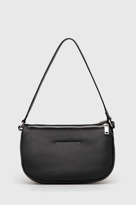Doplňky Kožená kabelka MM6 Maison Margiela SB5ZH0005 černá