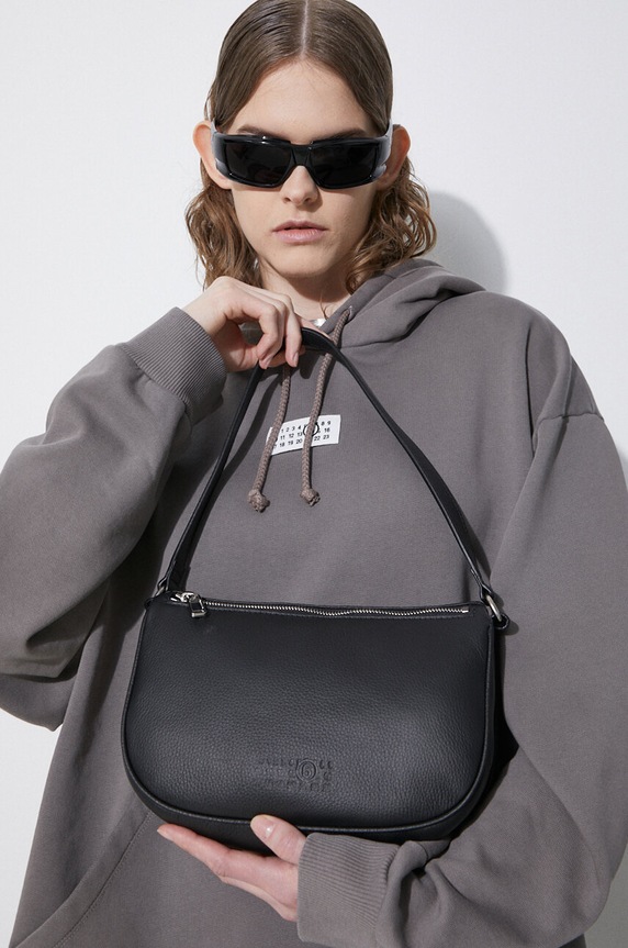 Kožená kabelka MM6 Maison Margiela SB5ZH0005