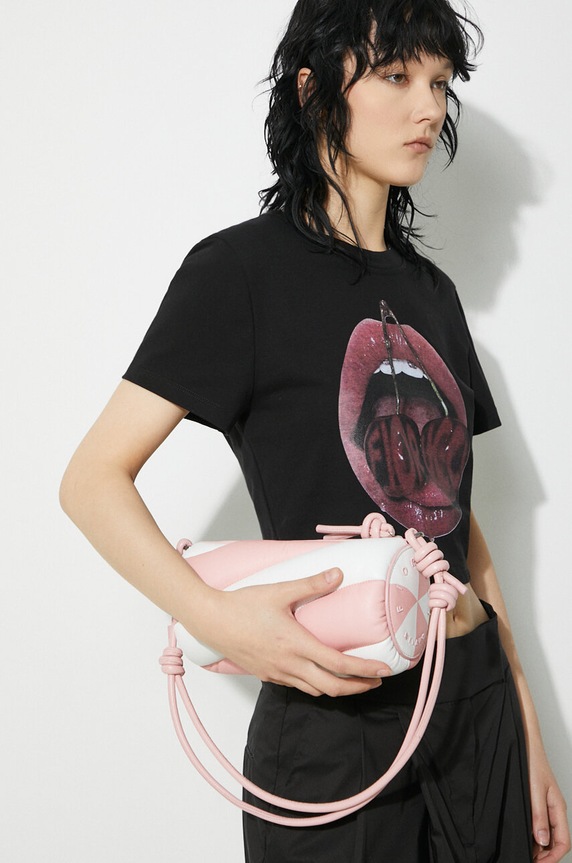 Fiorucci torebka skórzana Bicolor Leather Mella Bag U01FPABA001LE04PN02