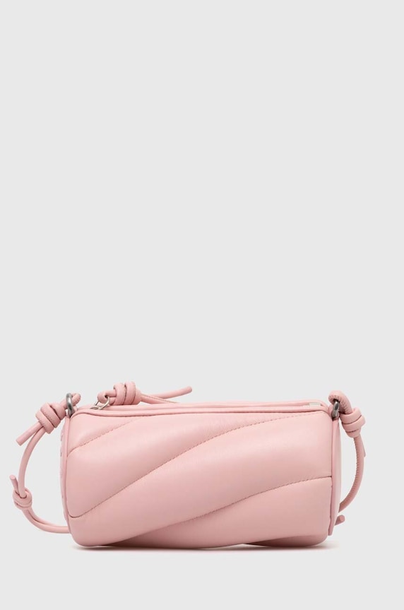 Fiorucci poseta de piele Baby Pink Leather Mini Mella Bag U01FPABA002LE04PN02 roz AA00