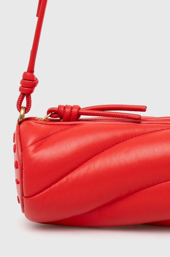 Accesorii Fiorucci poseta de piele Mini Mella U01FPABA002LE04RD01 rosu