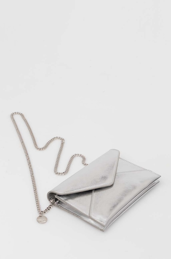 Accesorii Aldo poseta LUPINE LUPINE.041 argintiu