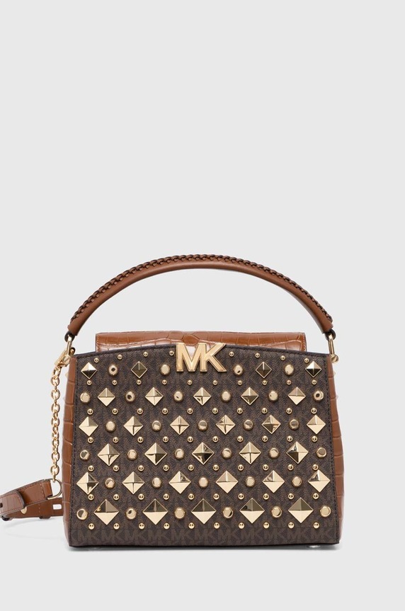 MICHAEL Michael Kors torebka skóra licowa brązowy 30F1GCDS6E