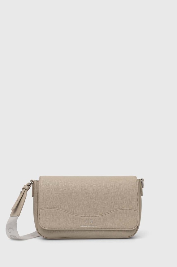 Armani Exchange torebka nie mieści A4 beżowy 942912.CC783