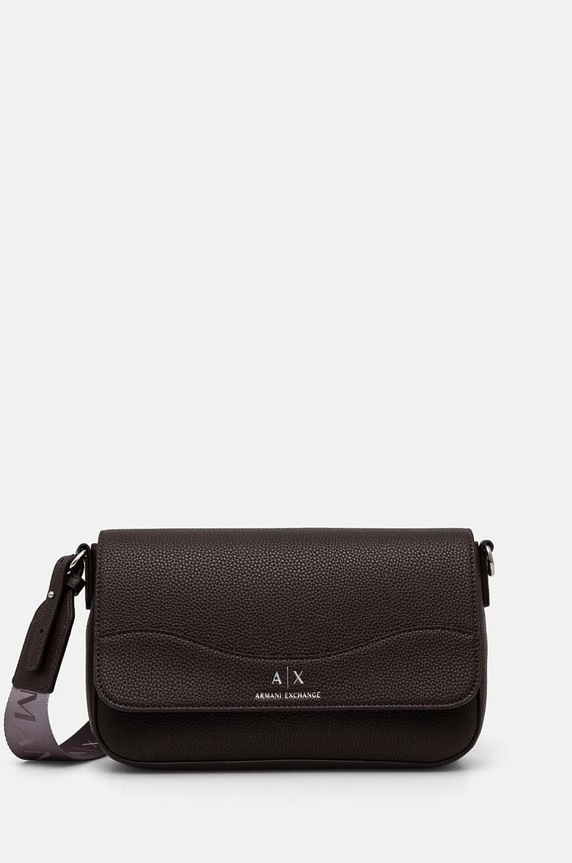 Armani Exchange torebka nie mieści A4 brązowy 942912.CC783