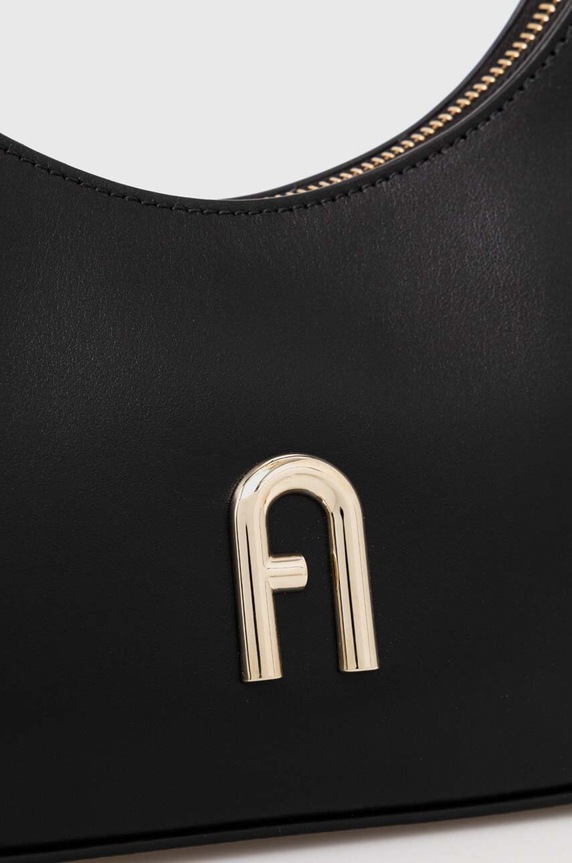 Akcesoria Furla torebka skórzana WB00863.AX07333.06000 czarny