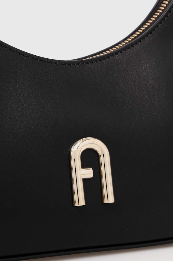 Akcesoria Furla torebka skórzana WB00863.AX07333.06000 czarny