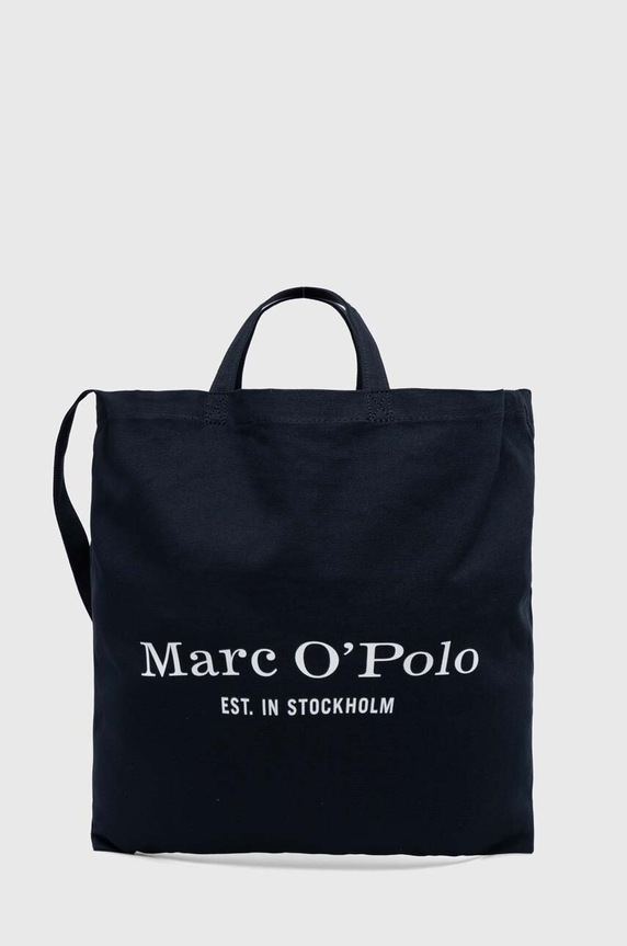 Marc O'Polo geantă de bumbac incape in A4 bleumarin 5000006720