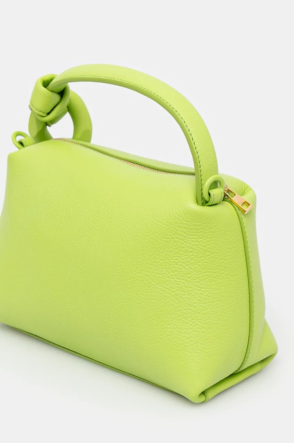 Accessories JW Anderson leather handbag The Jwa Small Corner Bag HB0619.LA0332.526 green