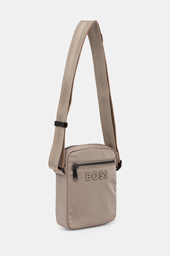 BOSS mala torba za muškarce Catch_3.0_NS_Zip 50511961 bež AA00