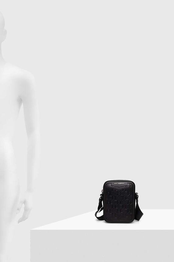 Karl Lagerfeld saszetka skórzana 240M3067