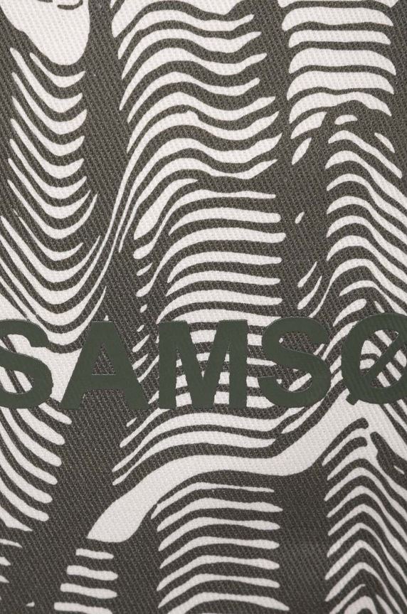 Samsoe Samsoe geanta de bumbac verde M24100007