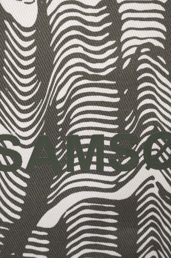 Samsoe Samsoe geanta de bumbac verde M24100007
