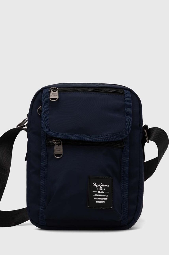 Ledvinka Pepe Jeans CONNOR CORE hladký námořnická modř PM030830