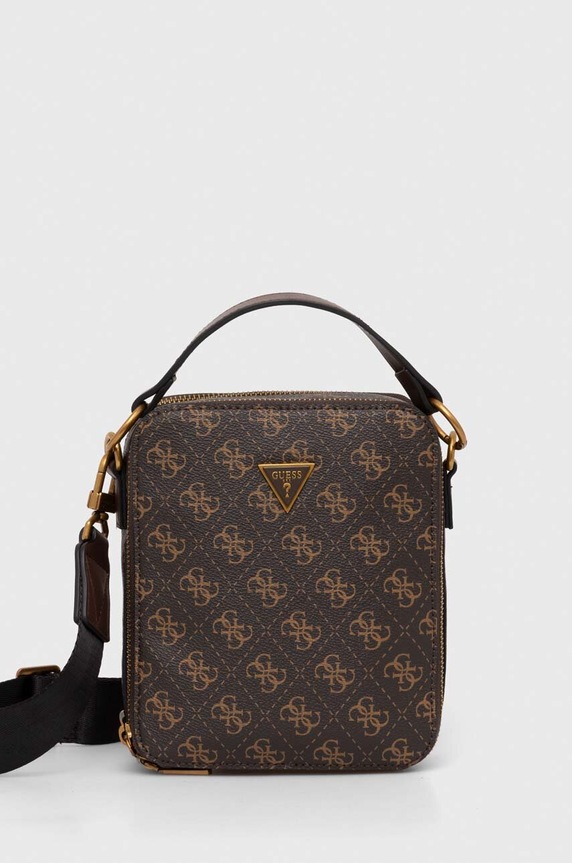 Guess saszetka TORINO brązowy HMTOLO.P4253