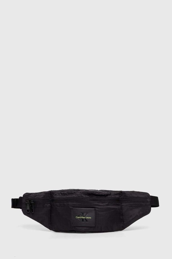 Τσάντα φάκελος Calvin Klein Jeans υφασμάτινο μαύρο K50K511792
