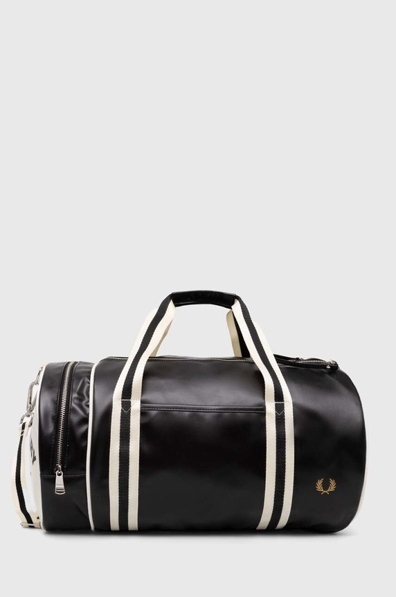Fred Perry torba Classic Barrel Bag mieści A4 czarny L7255.D57