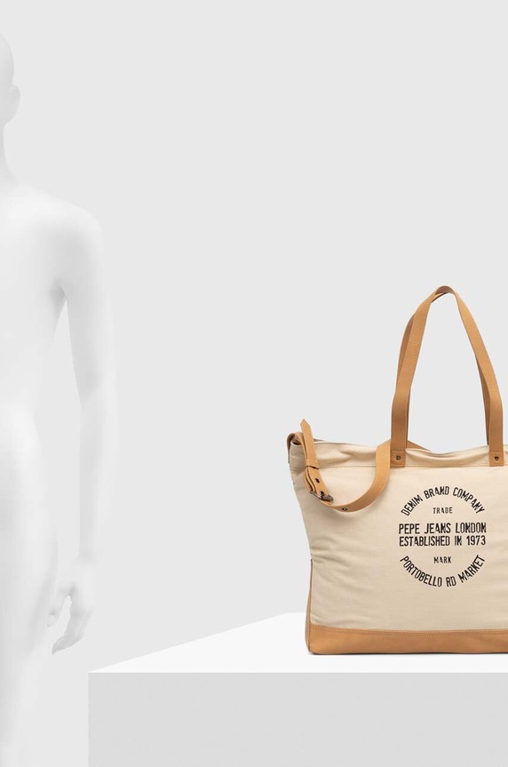 Torba Pepe Jeans PU300011 bež