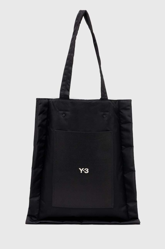 Y-3 torba Lux Tote syntetyczny czarny IZ2326