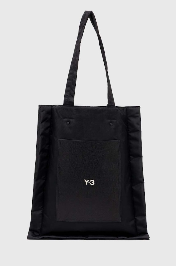 Y-3 torba Lux Tote syntetyczny czarny IZ2326