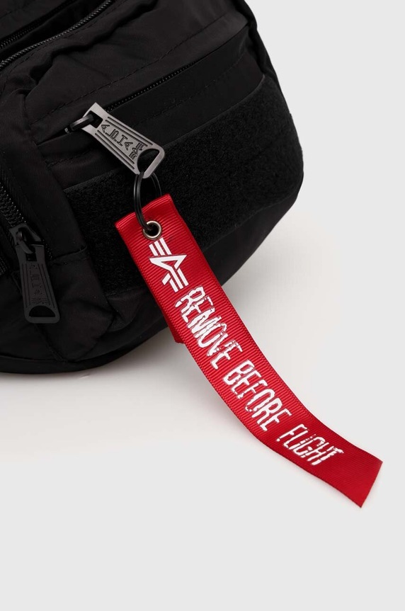 Сумка на пояс Alpha Industries чёрный 128925