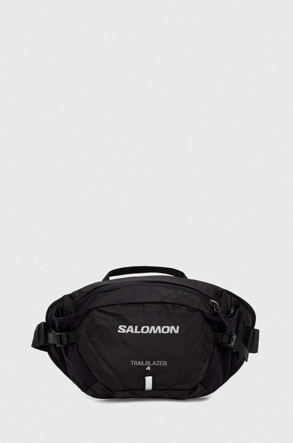 Сумка на пояс Salomon Trailblazer надрук чорний LC2183800