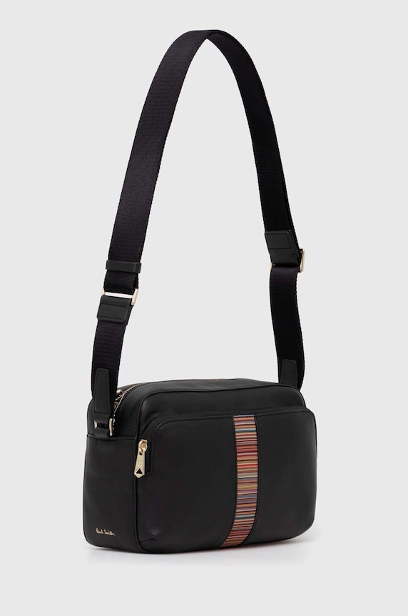 Paul Smith borsa a mano in pelle M1A.6796.BMULTI nero SS24