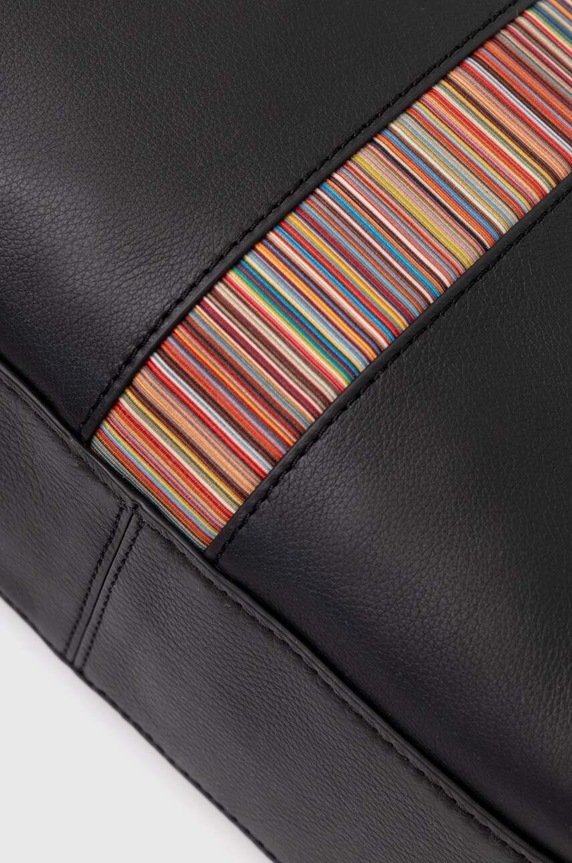 Paul Smith borsa a mano in pelle nero M1A.6796.BMULTI
