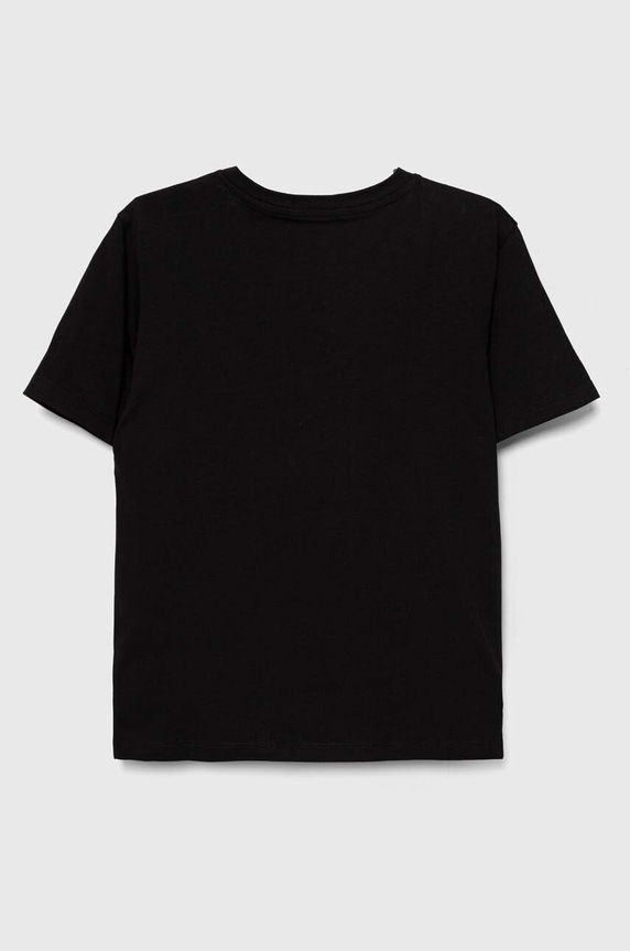 Calvin Klein Jeans tricou de bumbac pentru copii IU0IU00543.128.176.PPYH negru SS26
