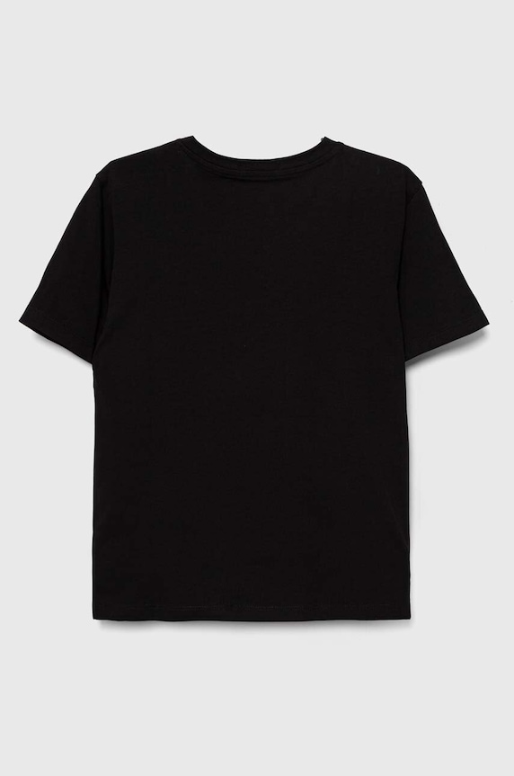 Calvin Klein Jeans tricou de bumbac pentru copii IU0IU00543.128.176.PPYH negru SS26