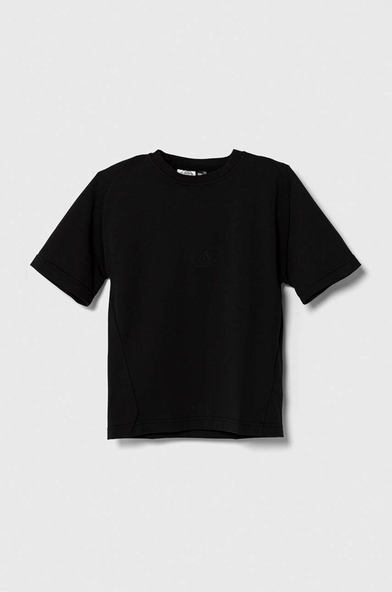 adidas t-shirt dziecięcy pozostałe czarny IN6961