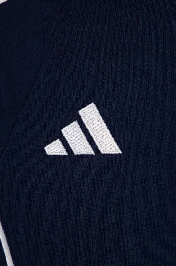 Chłopiec adidas Performance t-shirt bawełniany dziecięcy TIRO24 SWTEEY IR9357 granatowy