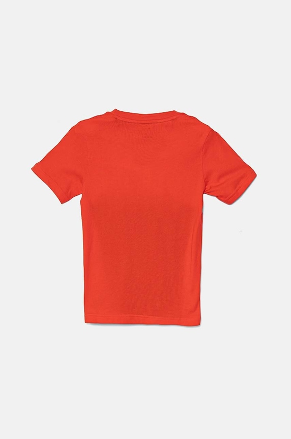 Chłopiec adidas t-shirt bawełniany dziecięcy IW7952 pomarańczowy