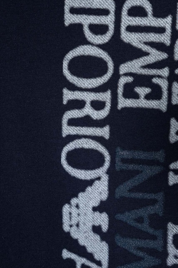 Chłopiec Emporio Armani t-shirt bawełniany dziecięcy 3D4TJ4.4J5UZ niebieski