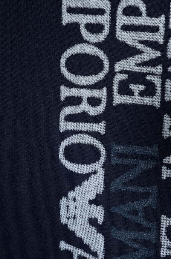 Chłopiec Emporio Armani t-shirt bawełniany dziecięcy 3D4TJ4.4J5UZ niebieski