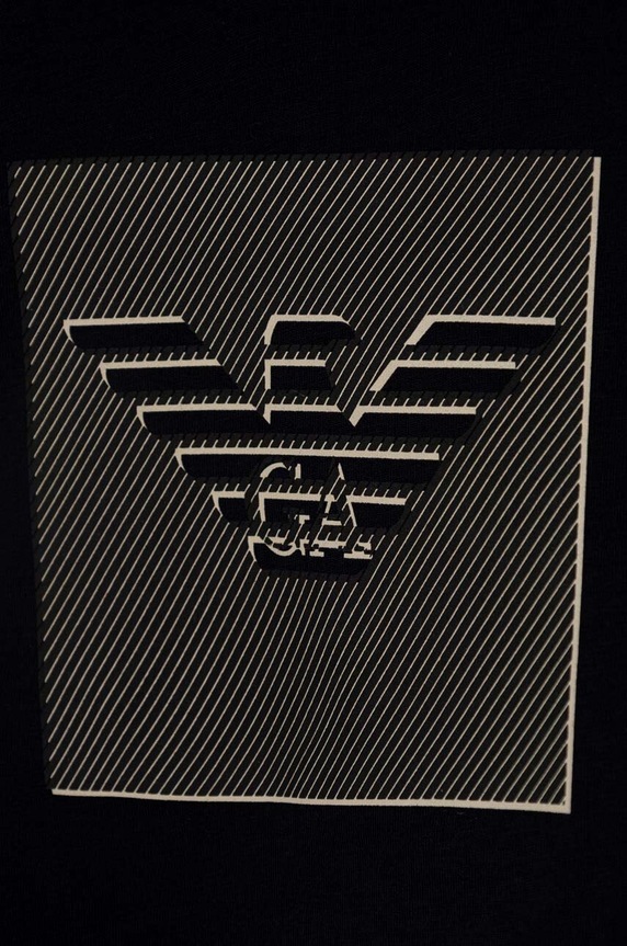 Fiú Emporio Armani baba pamut póló 3DHTJR.3J51Z fekete
