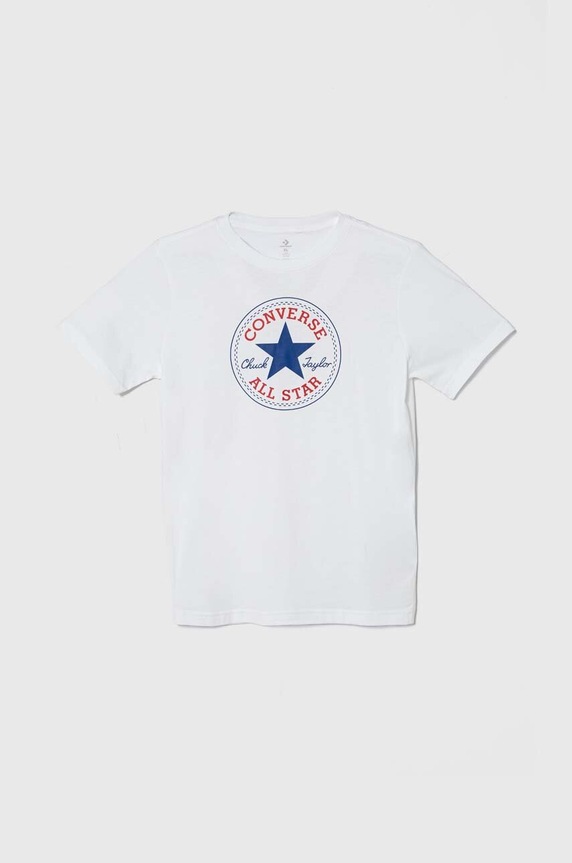 Detské tričko Converse okrúhly biela 966500