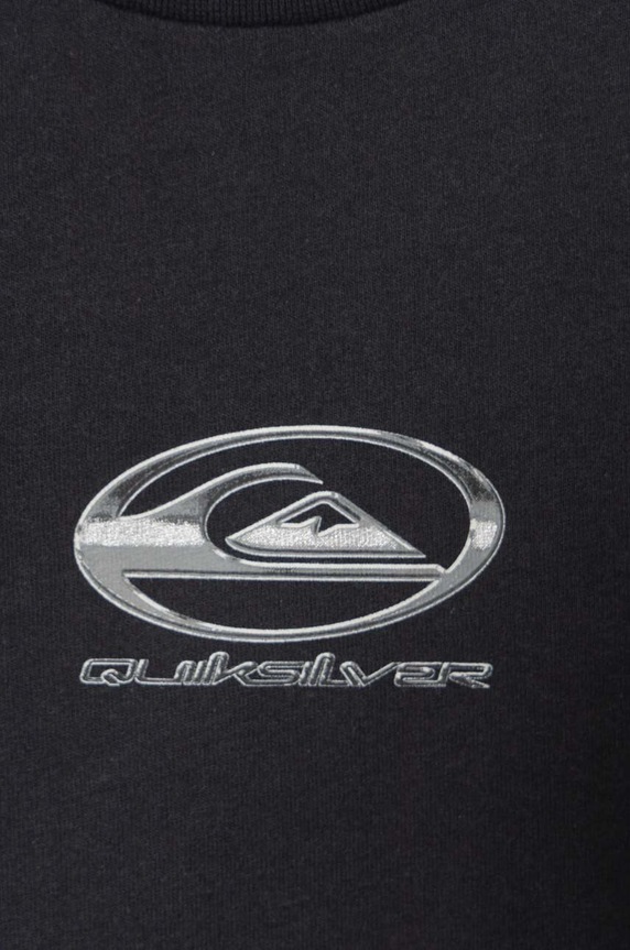 CHLAPEC Dětské bavlněné tričko Quiksilver CHROME LOGO AQBZT04375 černá