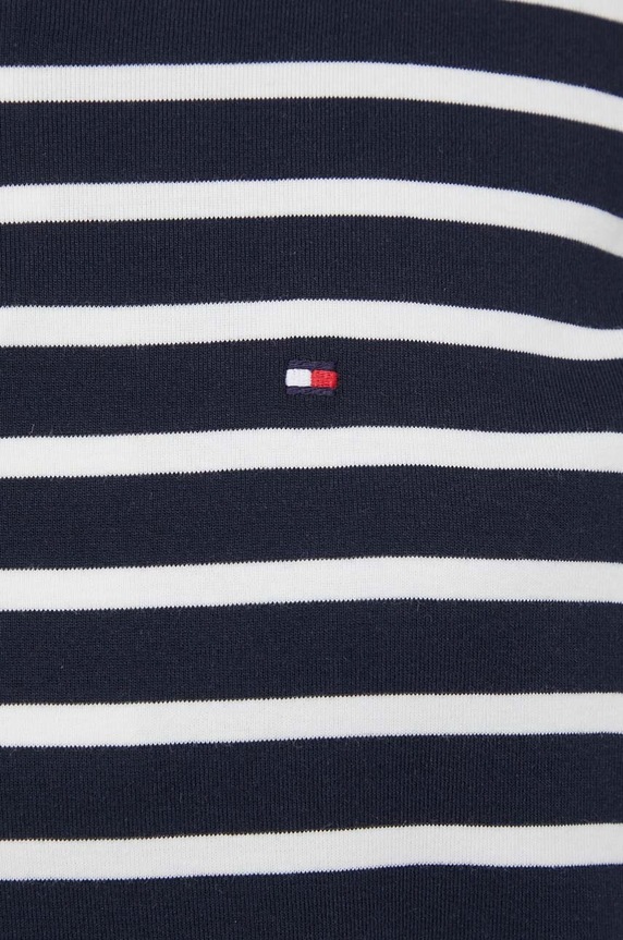 Tommy Hilfiger tricou de damă din bumbac bleumarin WW0WW40587