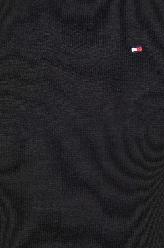 Tommy Hilfiger tricou de damă din bumbac WW0WW40587 negru